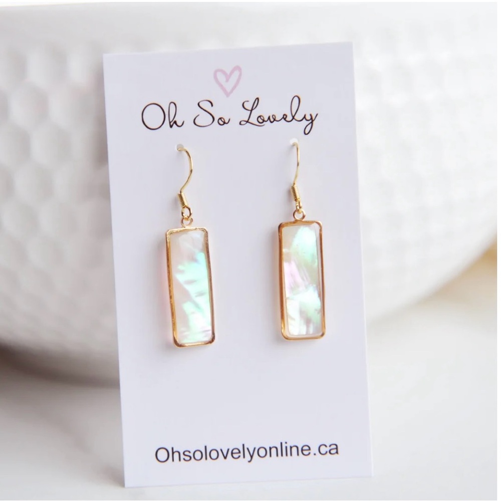 Gold and Pearl Earrings